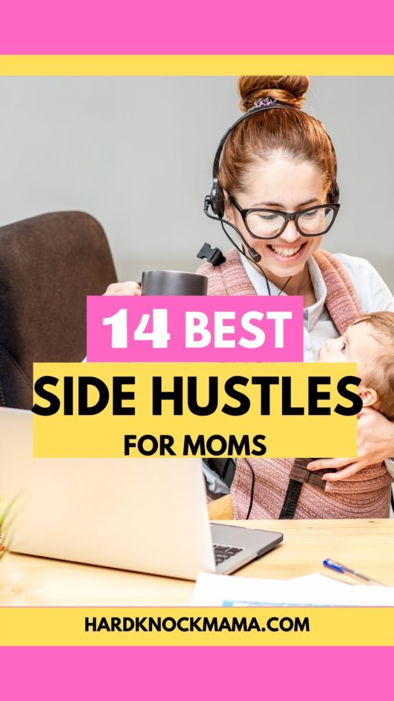 Pin for Best side hustles for moms post